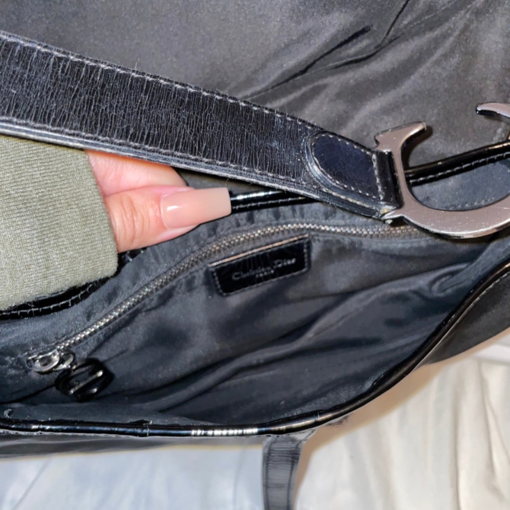 Christian Dior Nylon Saddle Handbag - Picture 7 of 9